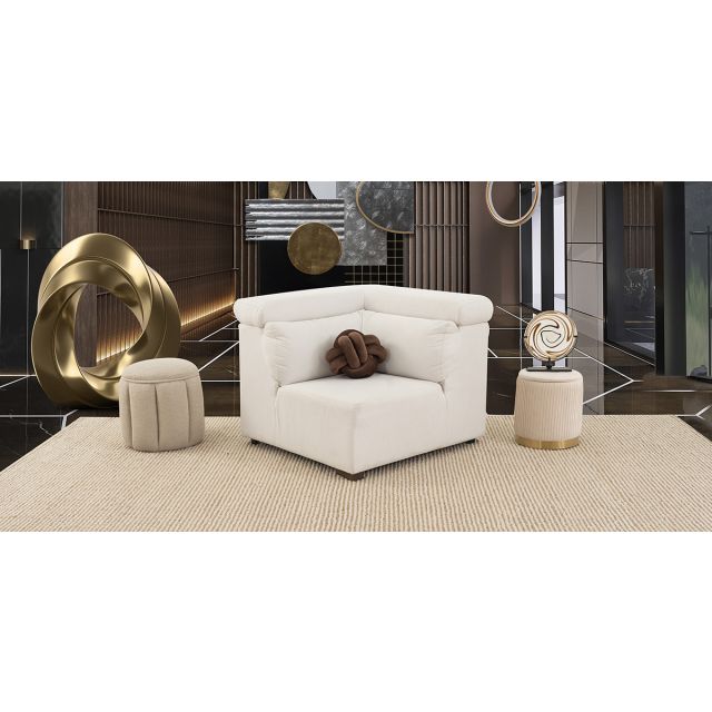 Sillón Esquinero Cloe CL Beige