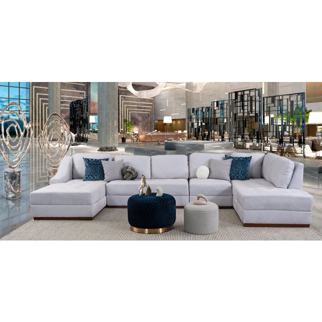 Sala Tifany Plus Blanco 4 Piezas