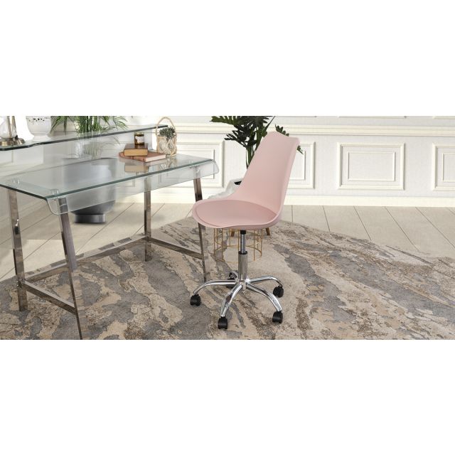 Silla De Oficina Arthus Rosa