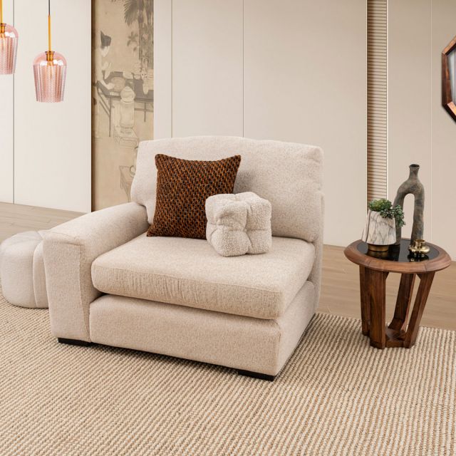 Sillón Con Brazo Creta Algodón