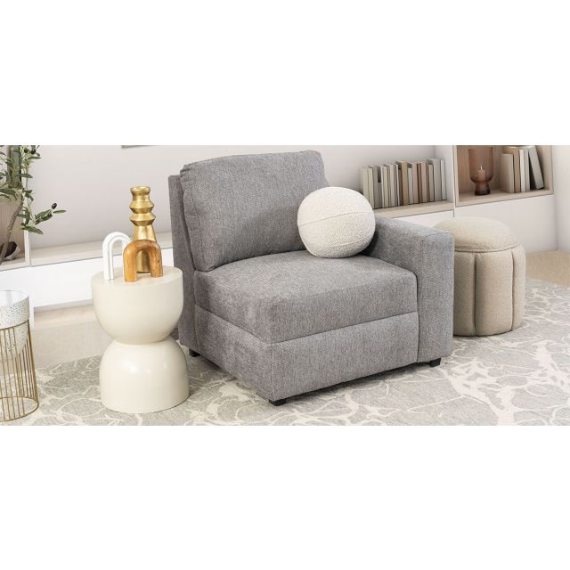 Sillón Elite Gris Claro