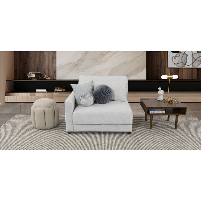 Sillón Brazo Izquierdo Eland CL Gris