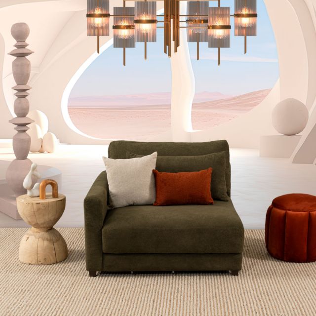 Sillón Brazo Izquierdo Eland CL Verde