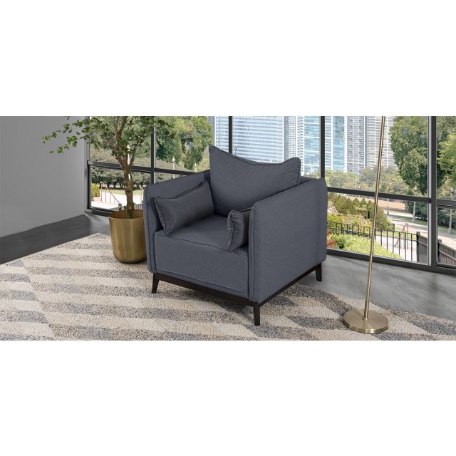 Sillón Boston Gris