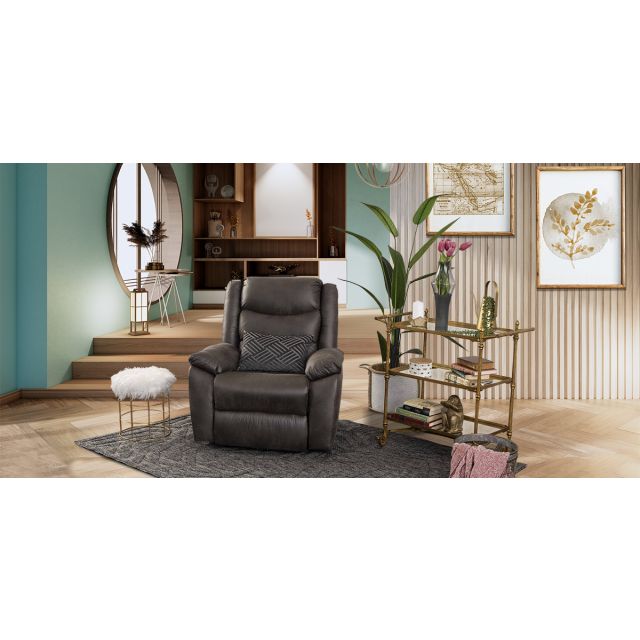 Sillón Reclinable Eléctrico Cosmos Capri Gris 