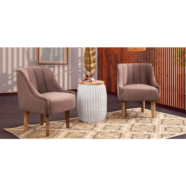 Sillón Ocasional Dante Cocoa