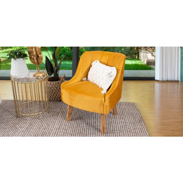 Sillón Ocasional Dante Mostaza