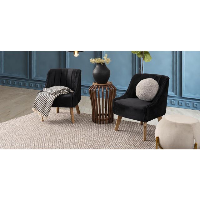 Sillón Ocasional Dante Negro