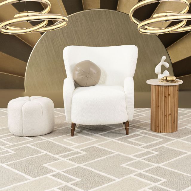 Sillón Ocasional Nicoletti Blanco 