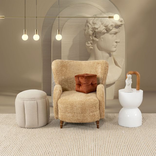 Sillón Ocasional Nicoletti Amarillo