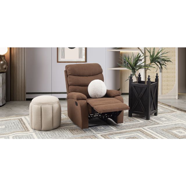 Sillón Reclinable Manual Flirt Café