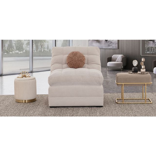 Sillón Sin Brazos Morrison New Beige