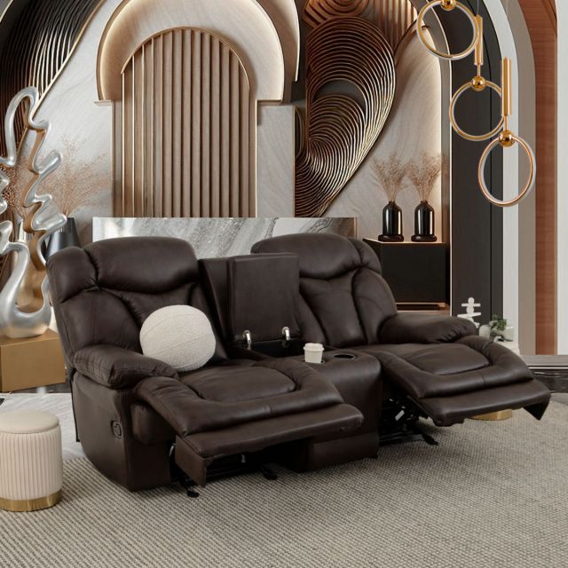 Sofá 2 Plazas Reclinable Lake Café