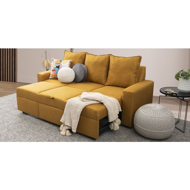 Sofá Cama Toronto Mostaza