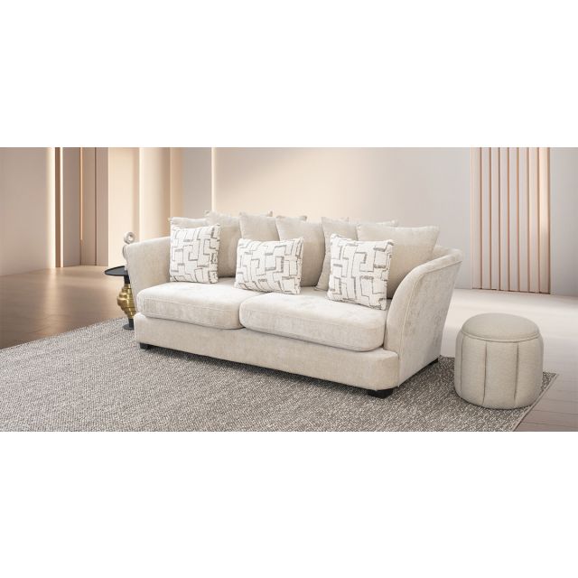 Sofá 3 Plazas Opulent Beige