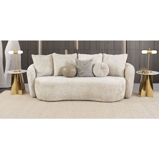 Sofá 3 Plazas Cornelia CL Beige