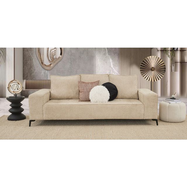 Sofá 3 Plazas Narvik Beige