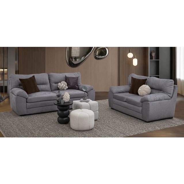 Sala Balam Gris Acero