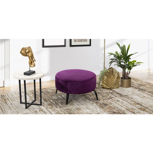  Taburete Mediano Bellavue Morado 