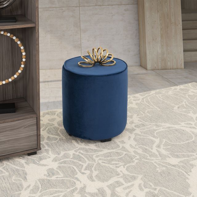 Taburete Redondo Noa Azul