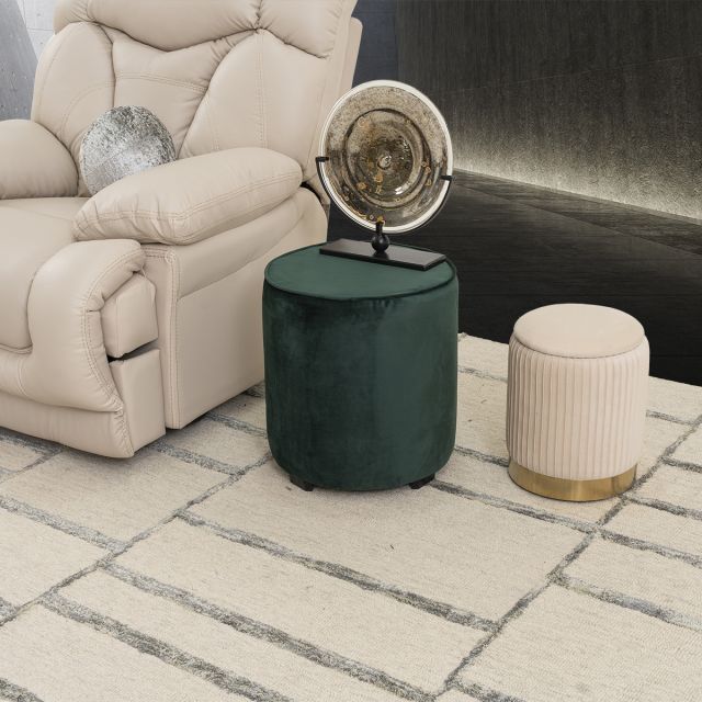 Taburete Redondo Noa Verde