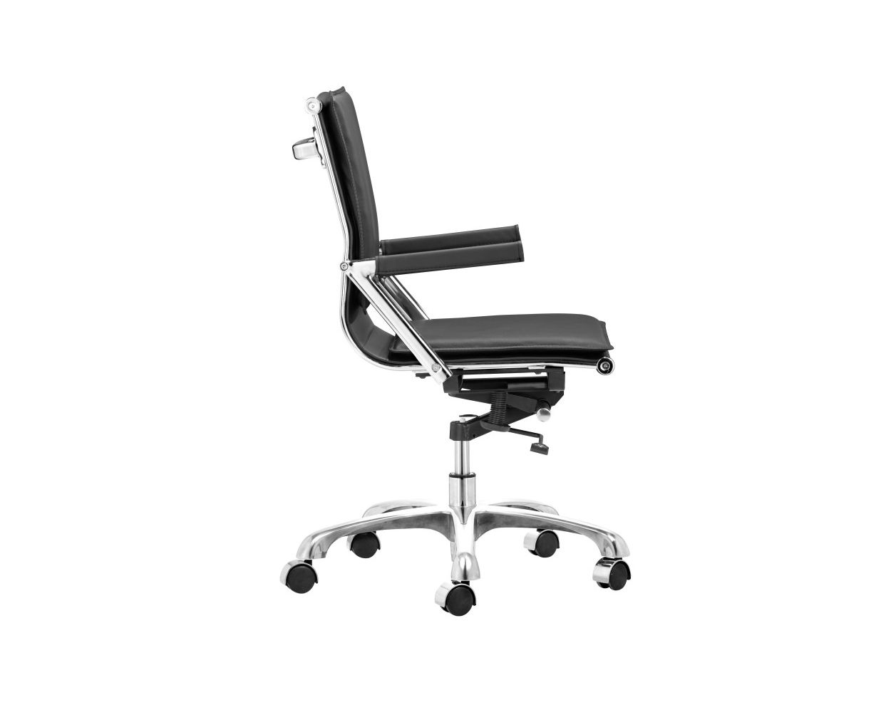 Silla De Oficina Lider Plus Metal Blanco