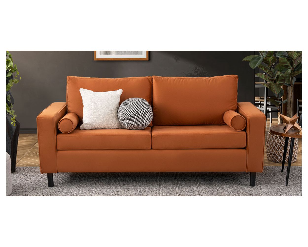 Sala Landmark Naranja Terracota