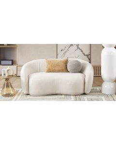 Sof&aacute; 2 Plazas Silencio Blanco