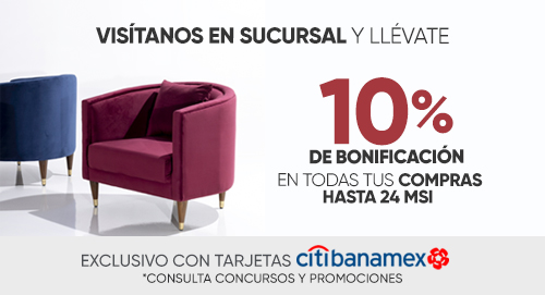 Citibanamex 10% de bonificación