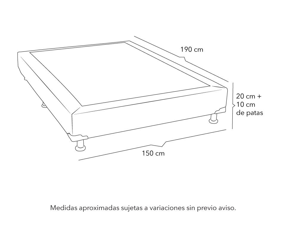 Box Restonic Queen Size Bless Café